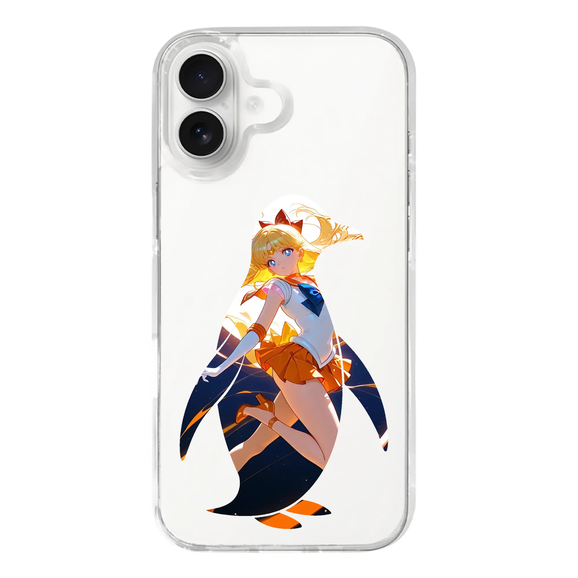 美少女戦士セーラームーン グッズ 愛野 美奈子 - iPhone 17シリーズ 透明スマホケース – 薄型・耐衝撃・精密フィット保護カバー